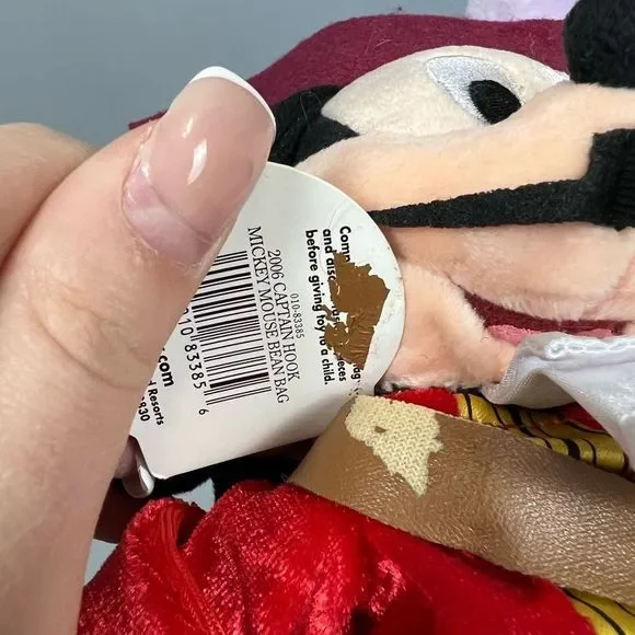 ❌SOLD❌ Disney Authentic Disneyland 2006 Halloween Plushie - Picture 3 of 11